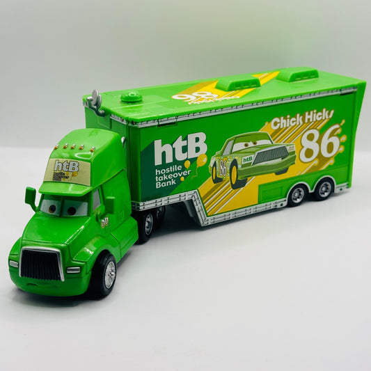 Disney Pixar Cars - HTB CHICK HICKS HAULER 2009 - 1:55 Diecast