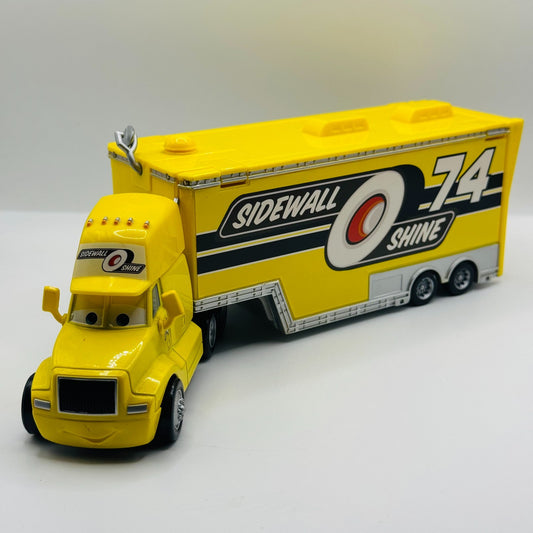 Disney Pixar Cars - SIDEWALL SHINE HAULER 2010 - 1:55 Diecast