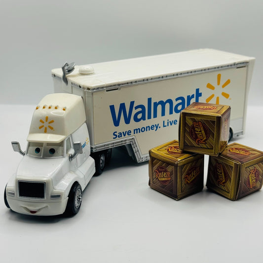 Disney Pixar Cars - WALMART WALLY HAULER 2009 - 1:55 Diecast
