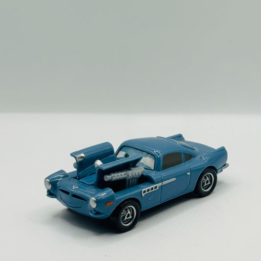Disney Pixar Cars - QUICK CHANGERS FINN MCMISSILE WITH WEAPONS - 1:55 Scale