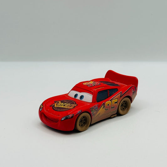 Disney Pixar Cars - DIRT TRACK LIGHTNING MCQUEEN - 1:55 Diecast