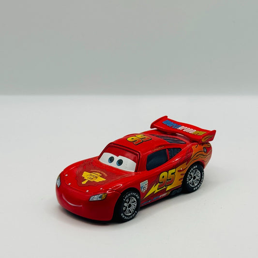 Disney Pixar Cars - LIGHTNING MCQUEEN WITH PARTY WHEELS - 1:55 Diecast