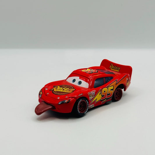 Disney Pixar Cars - FINISH LINE LIGHTNING MCQUEEN TONGUE OUT - 1:55 Diecast