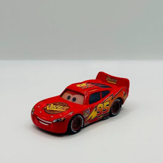 Disney Pixar Cars V1 LIGHTNING MCQUEEN LENTICULAR Eyes Change 2009 1:55 Diecast
