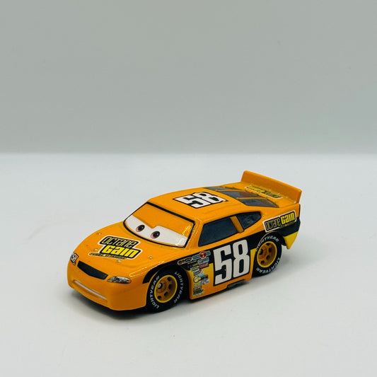 Disney Pixar Cars BILLY OILCHANGER OCTANE GAIN Rubber Tires Piston 1:55 Diecast