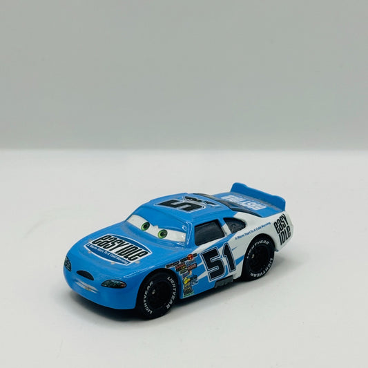 Disney Pixar Cars RUBY EASY OAKS EASY IDLE Rubber Tires Piston Cup 1:55 Diecast