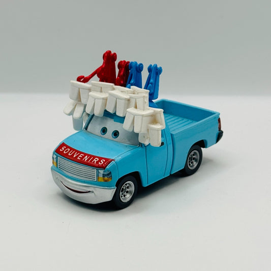 Disney Pixar Cars Toon - BUCK THE TOOTH VENDOR Mater The Greater - 1:55 Diecast