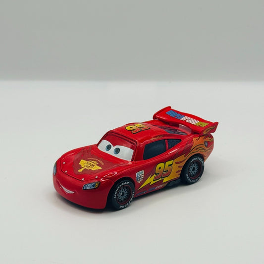 Disney Pixar Cars - WGP LIGHTNING MCQUEEN WITH RACING WHEELS - 1:55 Diecast