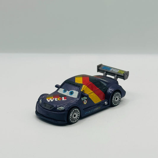 Disney Pixar Cars MAX SCHNELL WGP [Mercedes C300] World Grand Prix 1:55 Diecast