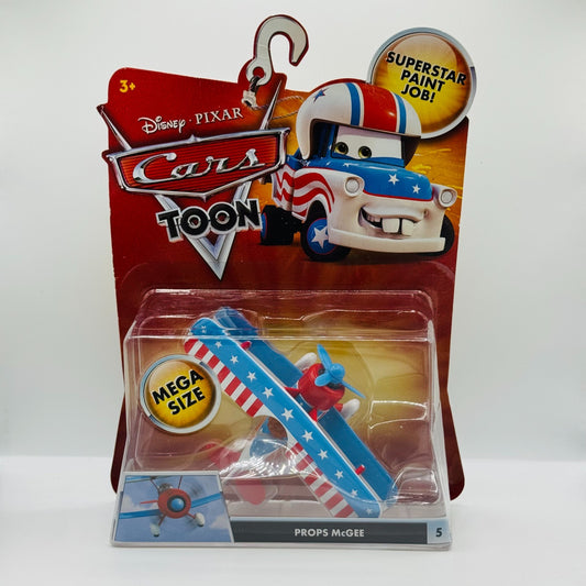 Disney Pixar Cars Toon - PROPS MCGEE Mater the Greater - 1:55 Diecast