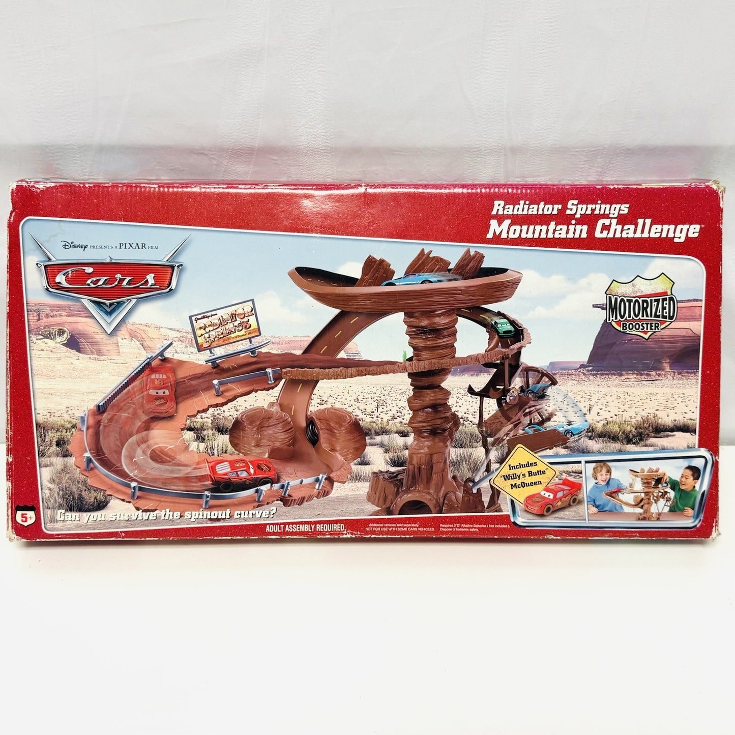 Disney Pixar Cars DIRT TRACK RADIATOR SPRINGS MOUNTAIN CHALLENGE - 1:55 Diecast