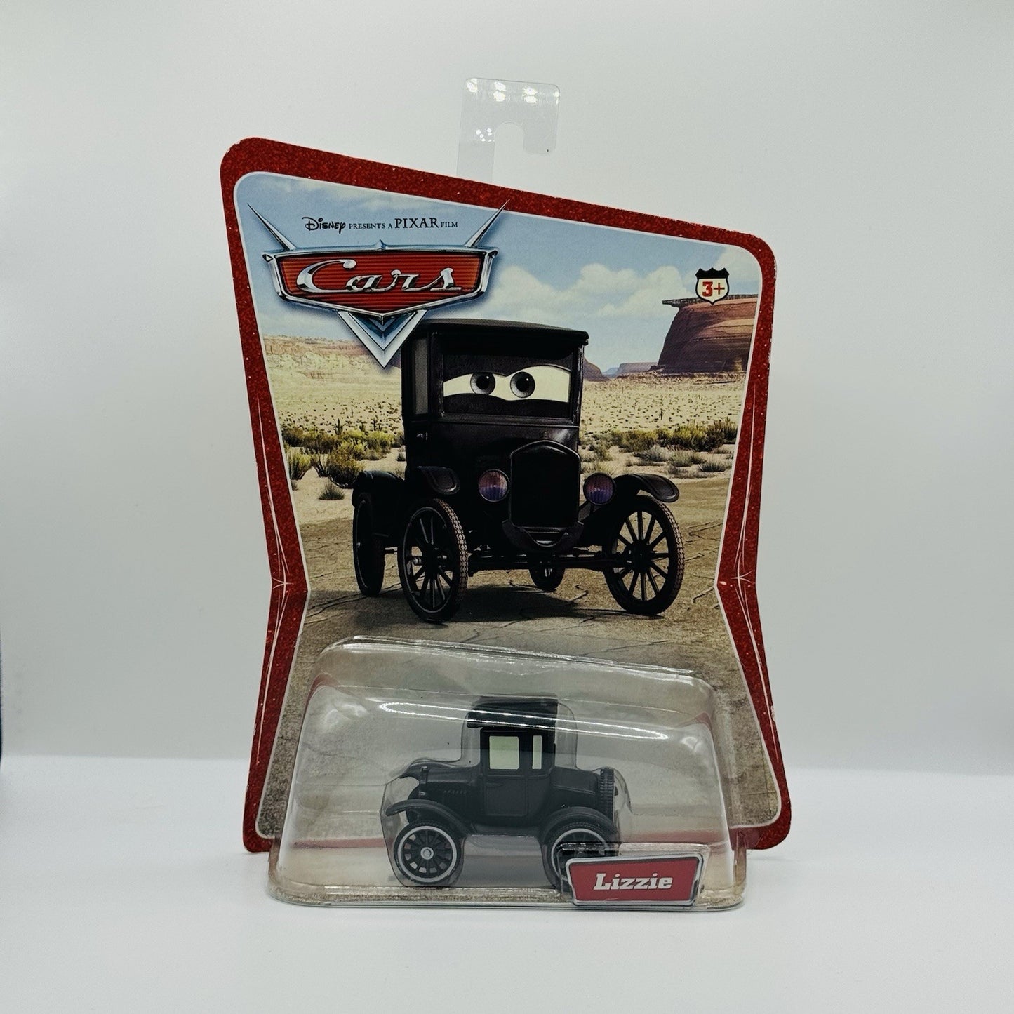 Disney Pixar Cars - LIZZIE Desert Series 2006 (CARDBACK VERSION 1) *RARE* - 1:55