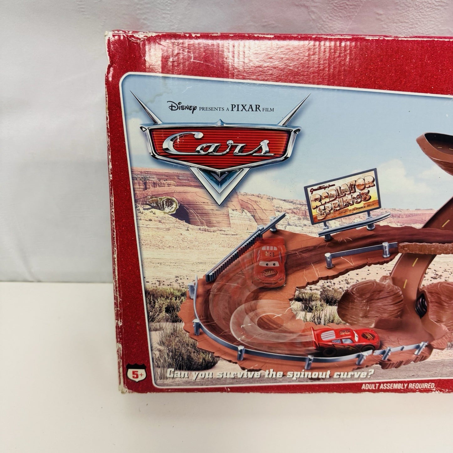 Disney Pixar Cars DIRT TRACK RADIATOR SPRINGS MOUNTAIN CHALLENGE - 1:55 Diecast