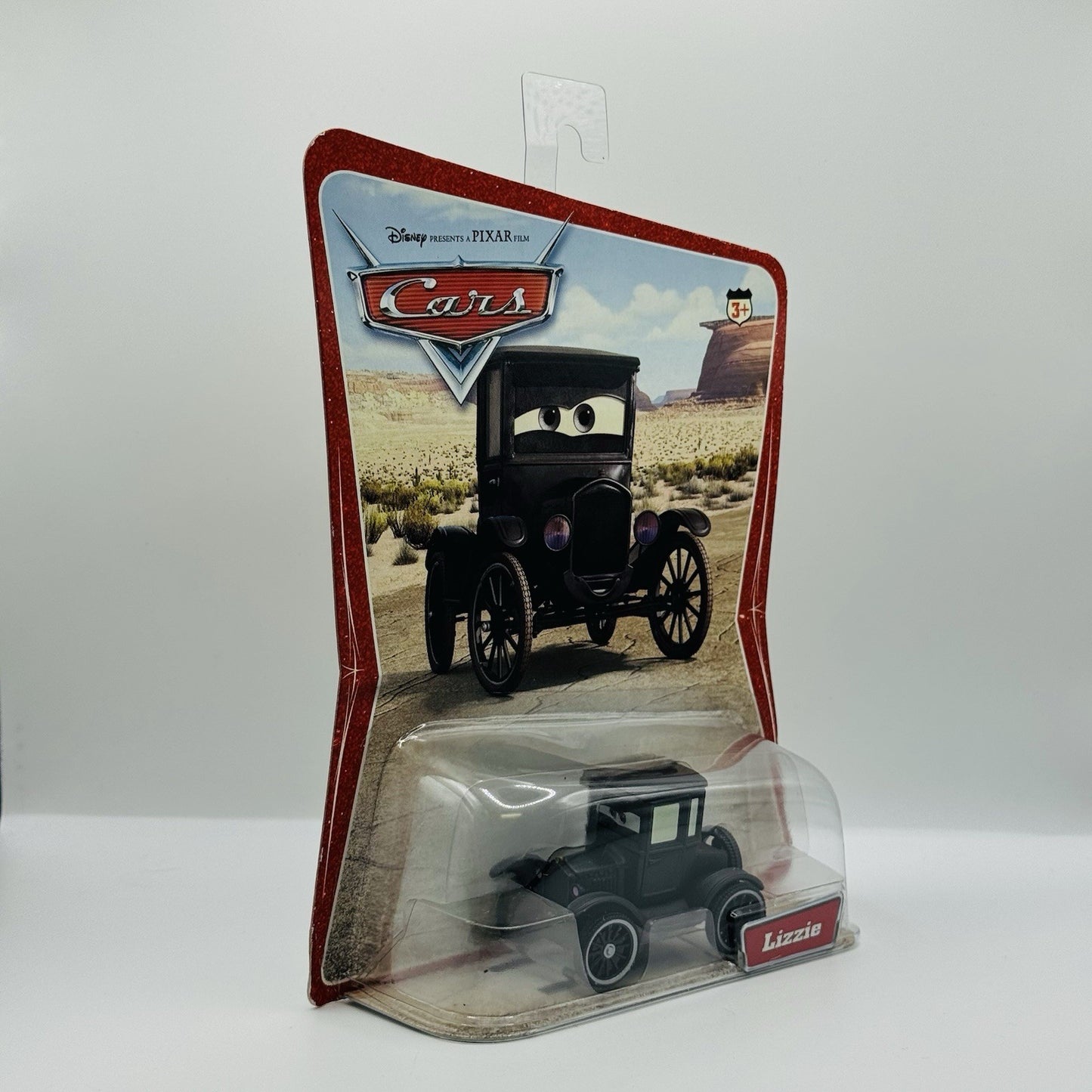 Disney Pixar Cars - LIZZIE Desert Series 2006 (CARDBACK VERSION 1) *RARE* - 1:55