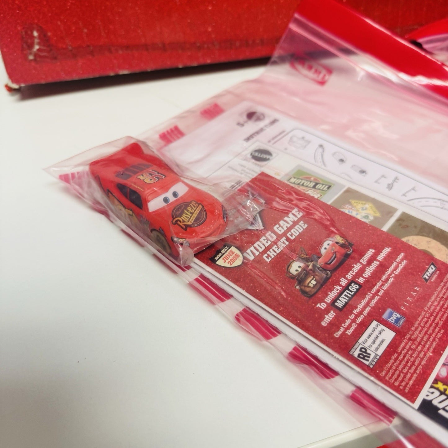 Disney Pixar Cars DIRT TRACK RADIATOR SPRINGS MOUNTAIN CHALLENGE - 1:55 Diecast