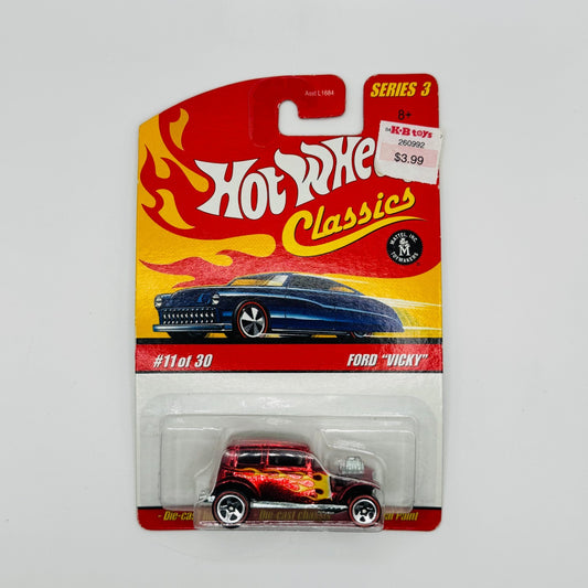 Hot Wheels Classics - FORD VICKY #11/30 Series 3 - 1:64 Scale Diecast