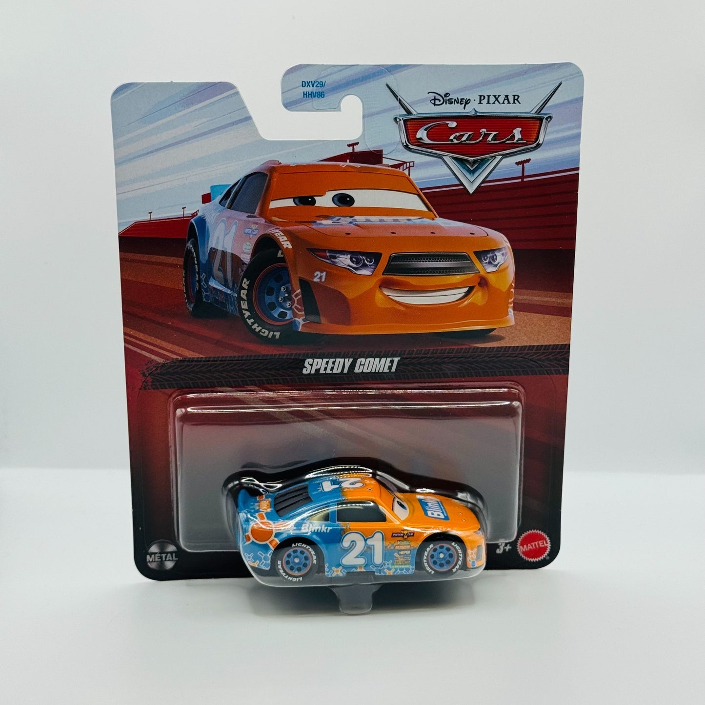 Disney Pixar Cars - SPEEDY COMET BLINKR Veteran Racer*CHINA* 2026 - 1:55 Diecast