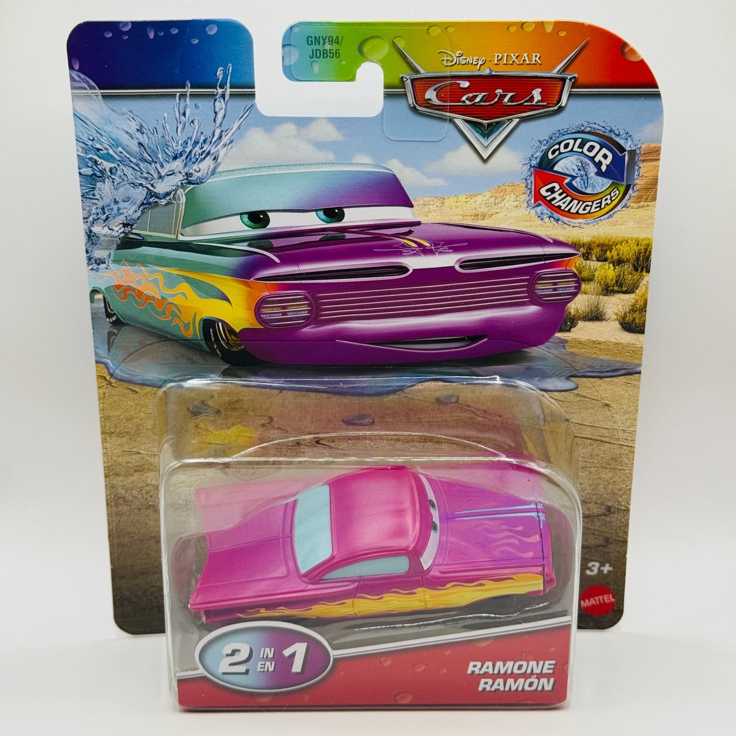 Disney Pixar Cars - COLOR CHANGERS RAMONE Purple/Blue 2026 - 1:55 Scale