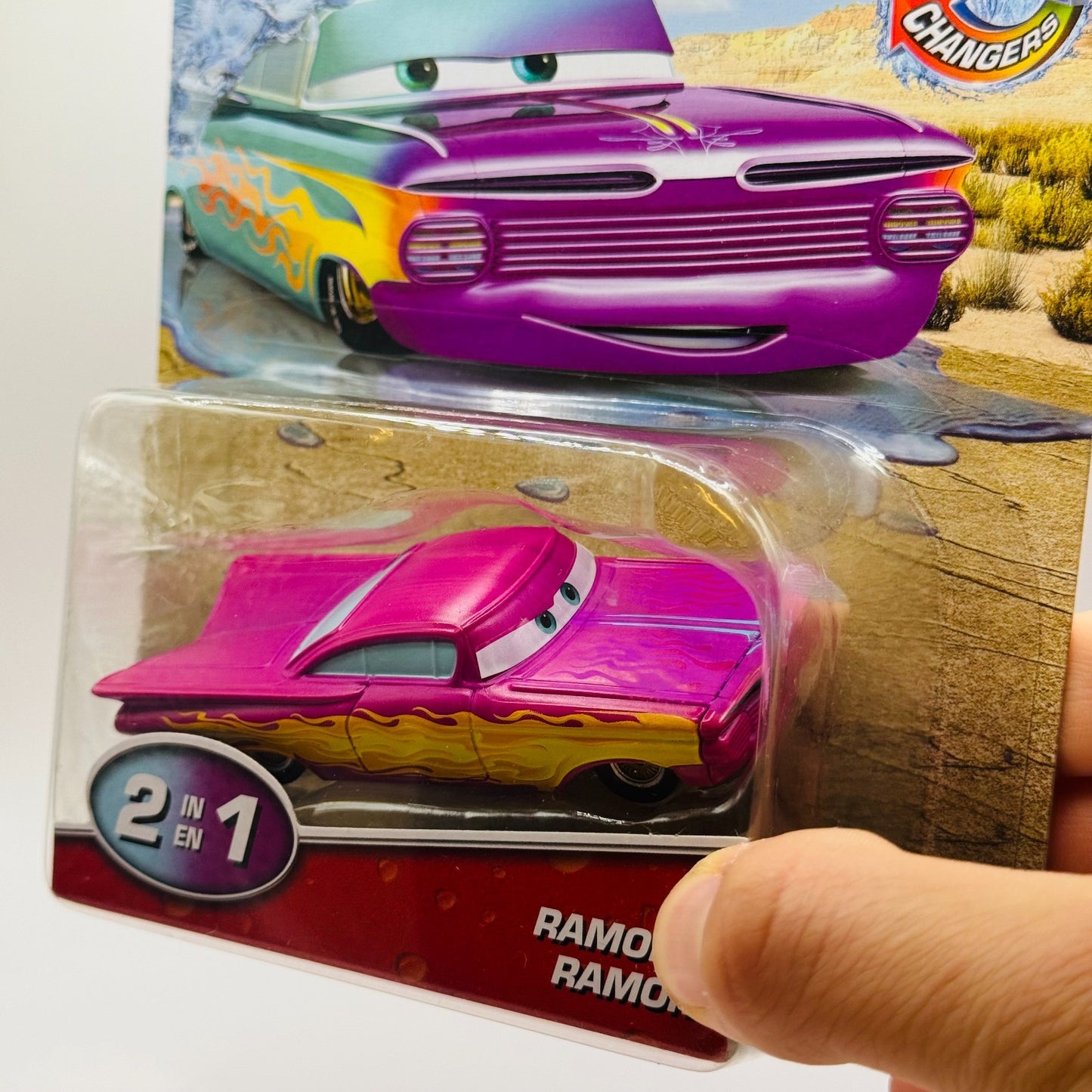 Disney Pixar Cars - COLOR CHANGERS RAMONE Purple/Blue 2026 - 1:55 Scale