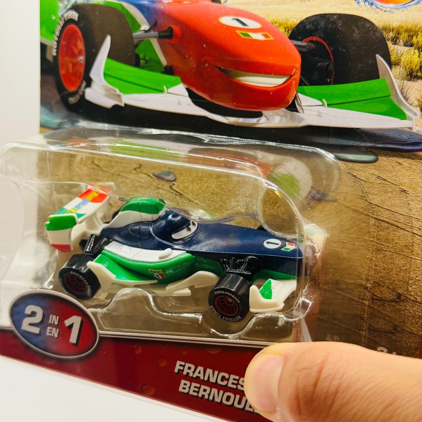 Disney Pixar Cars - COLOR CHANGERS FRANCESCO BERNOULLI Blue 2026 - 1:55 Scale