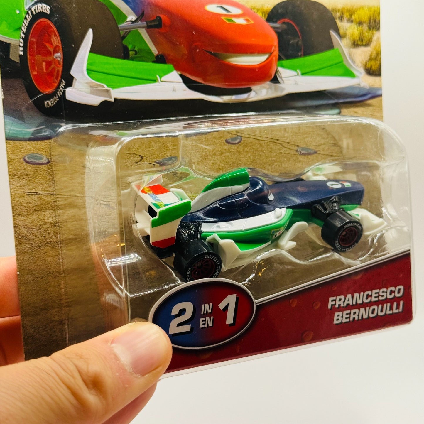 Disney Pixar Cars - COLOR CHANGERS FRANCESCO BERNOULLI Blue 2026 - 1:55 Scale