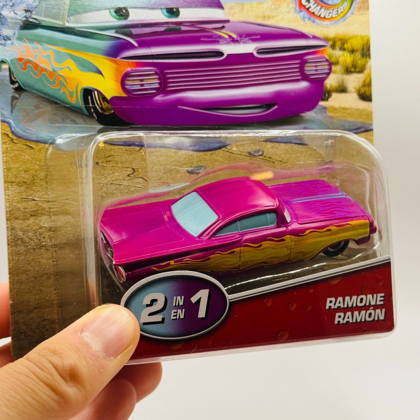 Disney Pixar Cars - COLOR CHANGERS RAMONE Purple/Blue 2026 - 1:55 Scale