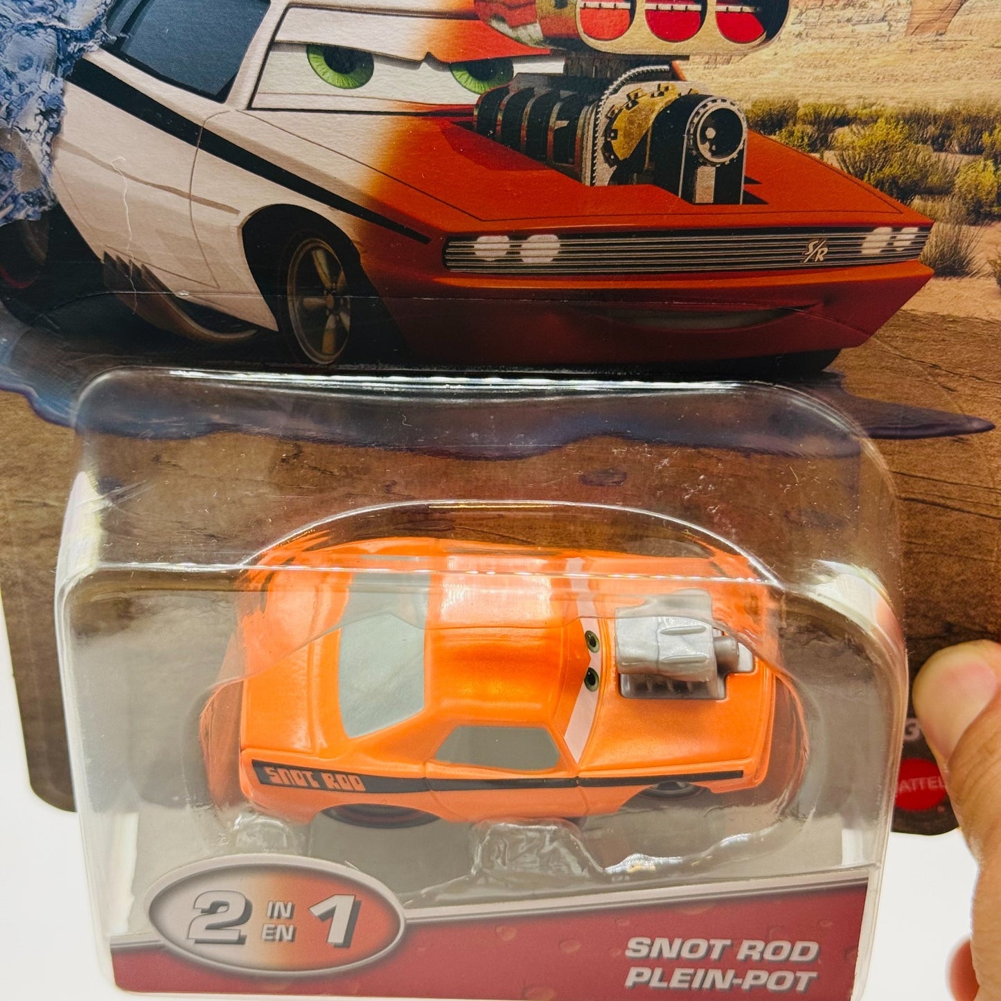 Disney Pixar Cars - COLOR CHANGERS SNOT ROD 2025 - 1:55 Scale