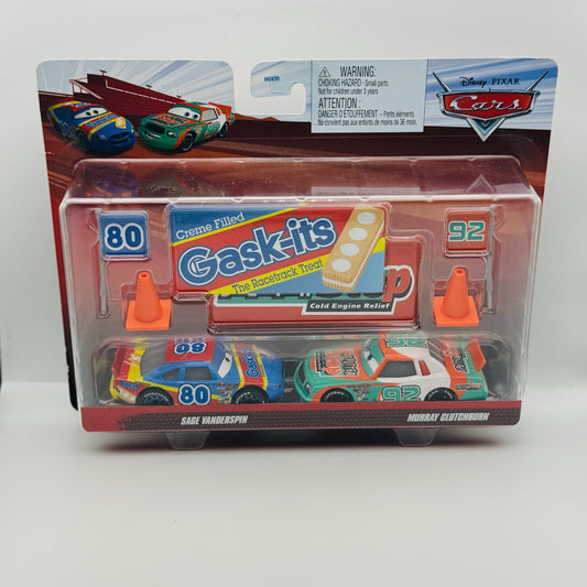 Disney Pixar Cars GASK-ITS SAGE SPUTTER STOP MURRAY ACCESSORY PACK 1:55 Diecast
