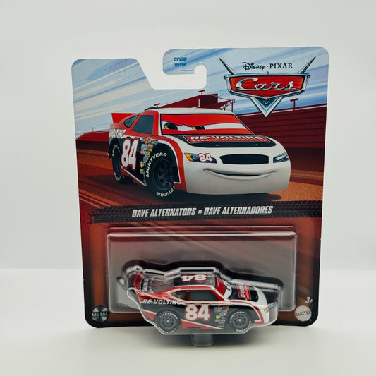 Disney Pixar Cars - RE-VOLTING DAVE ALTERNATORS Piston Cup Racer - 1:55 Diecast