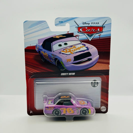 Disney Pixar Cars - VINYL TOUPEE CRUSTY ROTOR Piston Cup Racer - 1:55 Diecast
