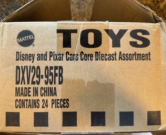 Disney Pixar Cars 2026 CASE B 24ct TRANSFORMING FRANCESCO R&R RED - 1:55 Diecast