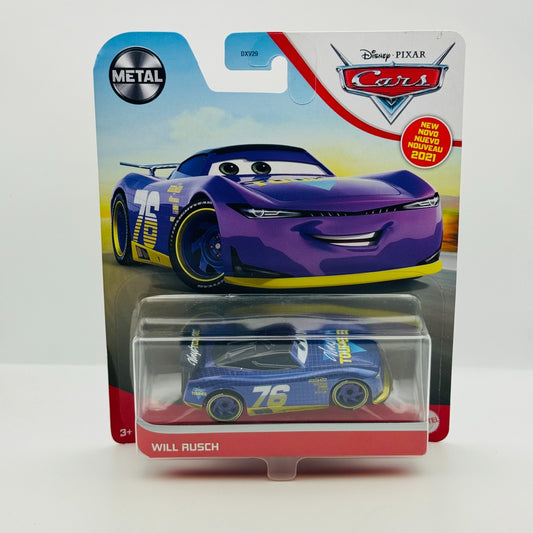 Disney Pixar Cars - VINYL TOUPEE WILL RUSCH Next Gen 2021 - 1:55 Diecast