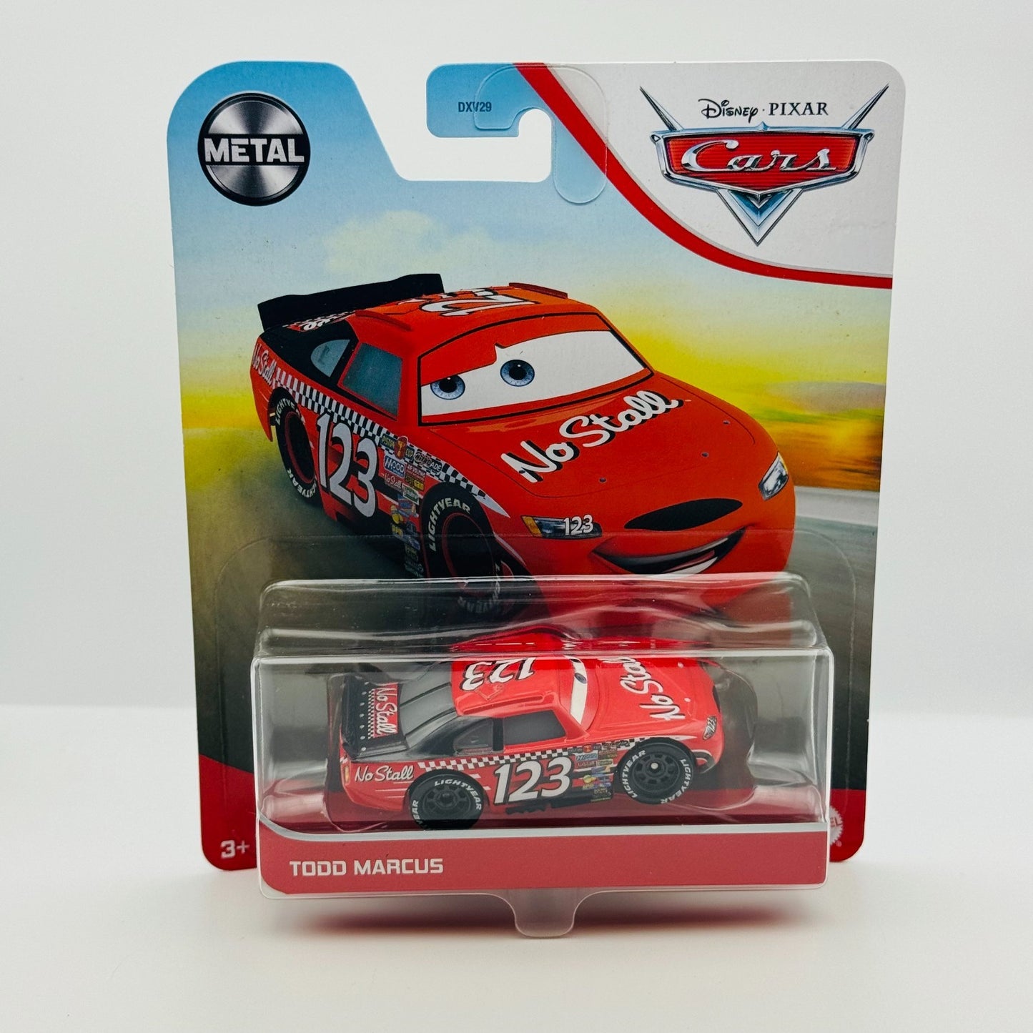 Disney Pixar Cars - NO STALL TODD MARCUS Piston Cup Racer 2021 - 1:55 Diecast