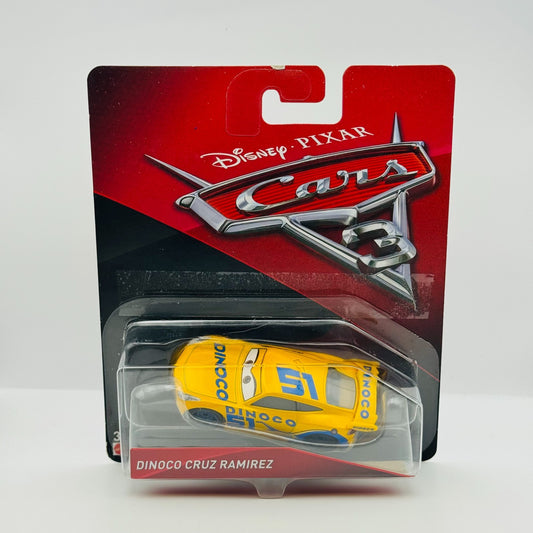 Disney Pixar Cars - DINOCO CRUZ RAMIREZ V1 Black Outline 2017 1:55 Diecast TAPED
