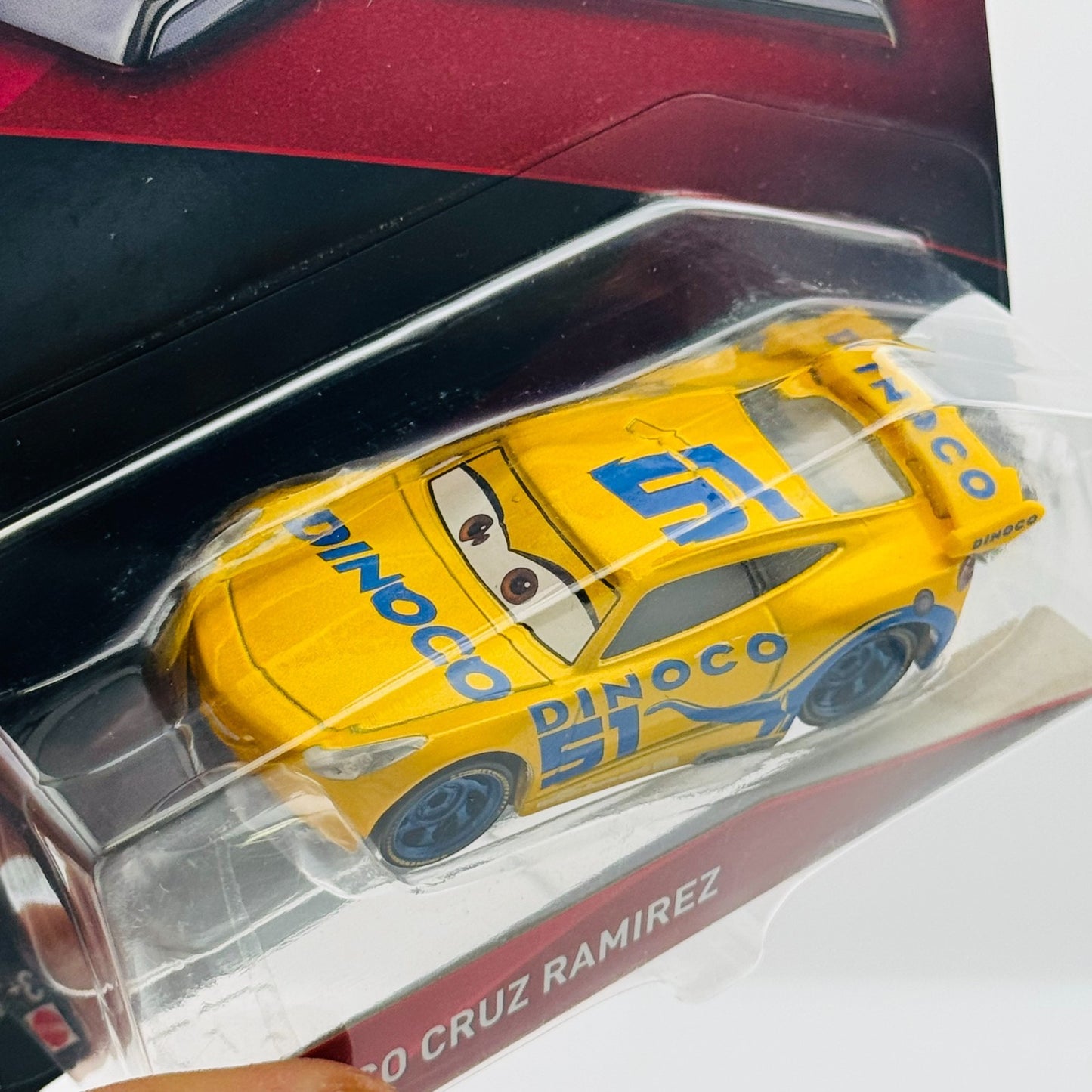 Disney Pixar Cars - DINOCO CRUZ RAMIREZ V1 Black Outline 2017 - 1:55 Diecast