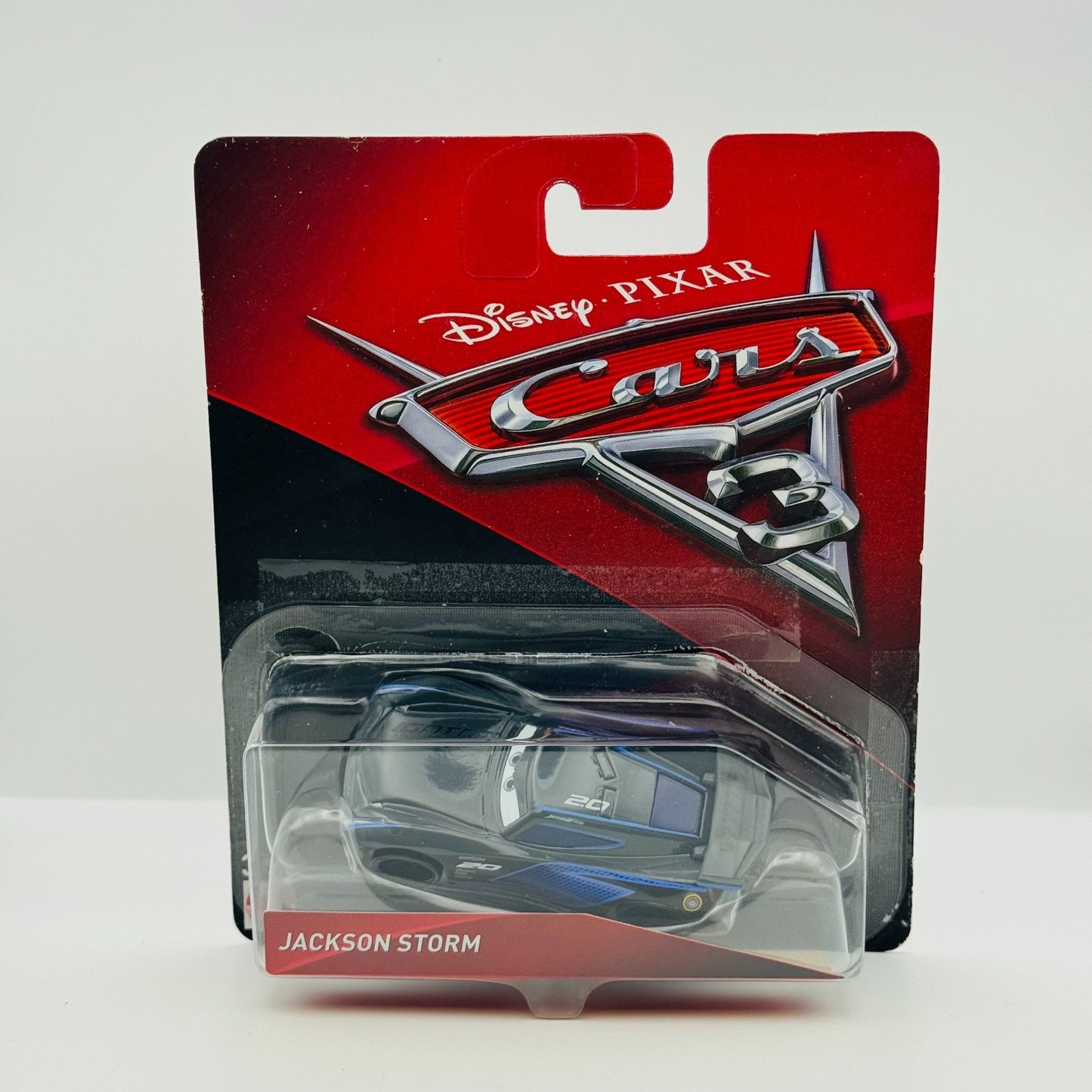 Disney Pixar Cars - JACKSON STORM Large Version #1 Cars 3 2017 1:55 Diecast TAPE