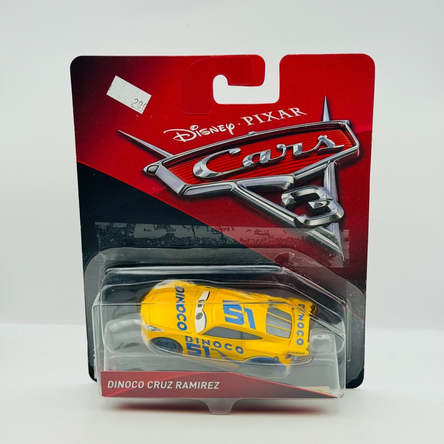 Disney Pixar Cars - DINOCO CRUZ RAMIREZ V1 Cars 3 2017 1:55 Diecast TAPED