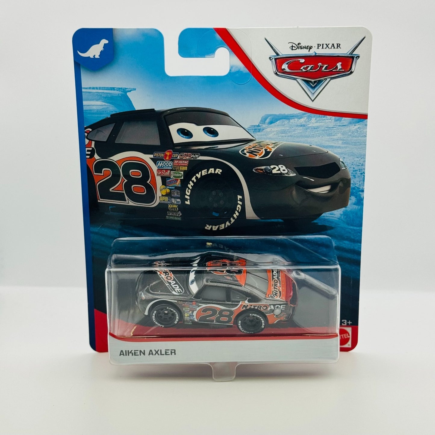 Disney Pixar Cars - NITROADE AIKEN AXLER Blue Desert 2020 - 1:55 Diecast