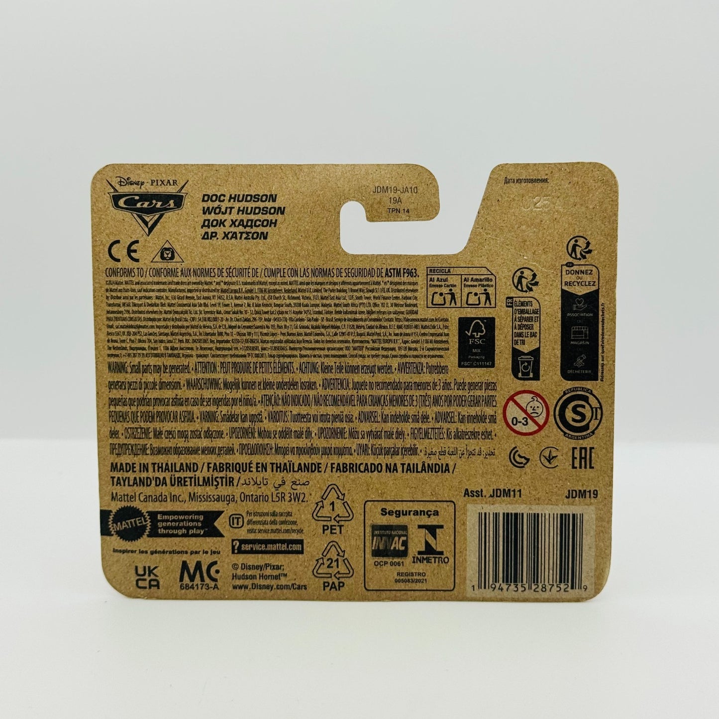 Disney Pixar Cars - 2026 HERITAGE COLLECTION Doc Hudson - Plastic E.U. Release