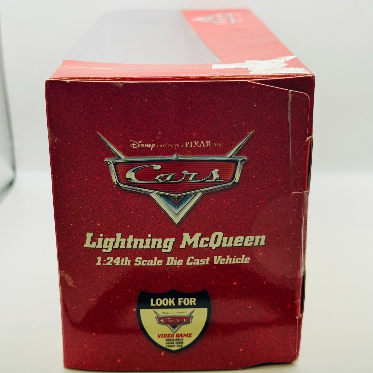 Disney Pixar Cars - MATTY COLLECTOR LIGHTNING MCQUEEN 1:24th Scale Die Cast 2006