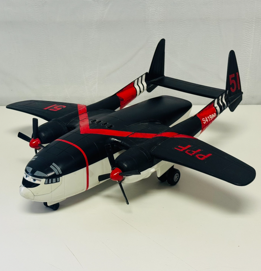 Disney Planes & Pixar Cars - CABBIE TRANSPORTER Fire & Rescue *USED*- 1:55 Scale