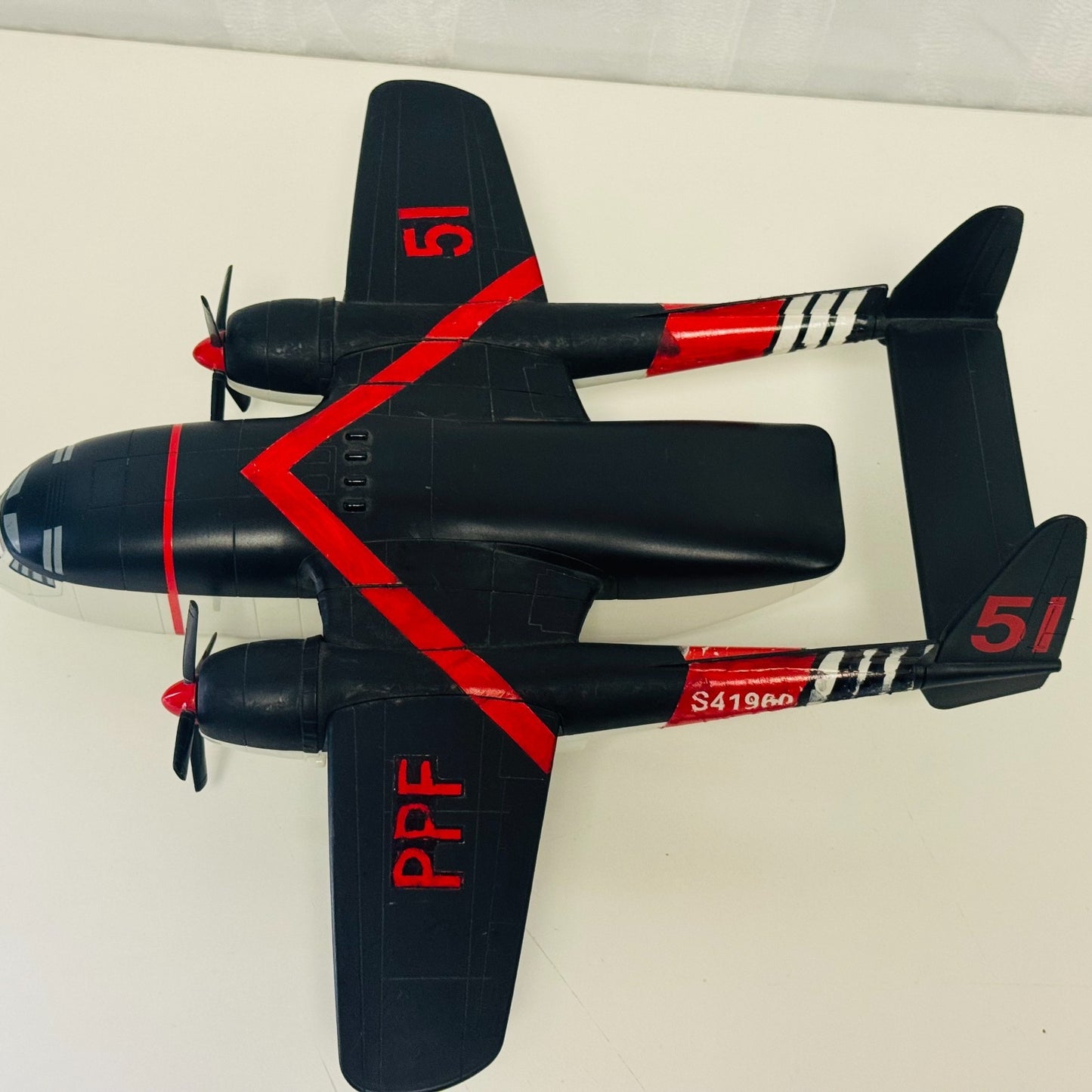 Disney Planes & Pixar Cars - CABBIE TRANSPORTER Fire & Rescue *USED*- 1:55 Scale