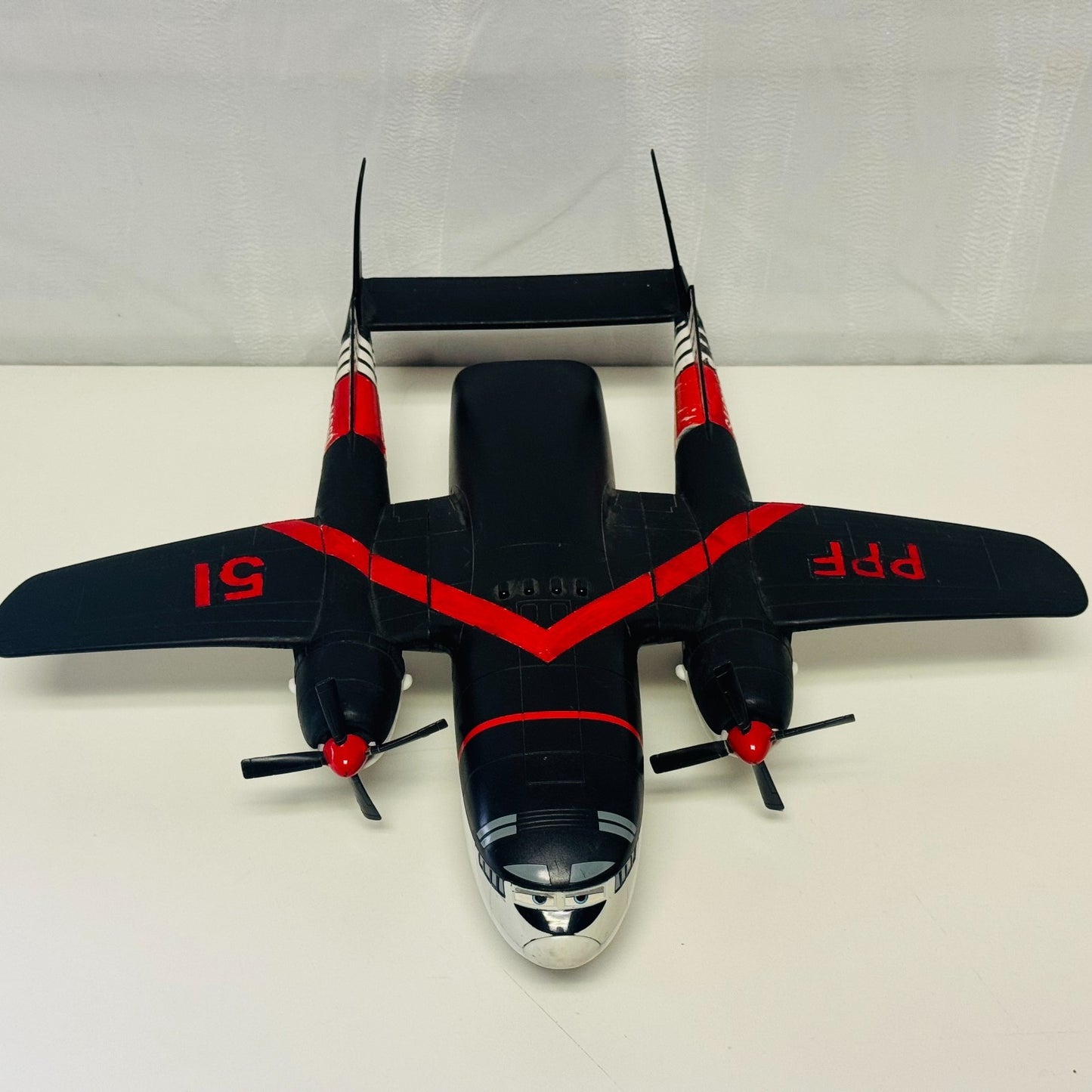 Disney Planes & Pixar Cars - CABBIE TRANSPORTER Fire & Rescue *USED*- 1:55 Scale