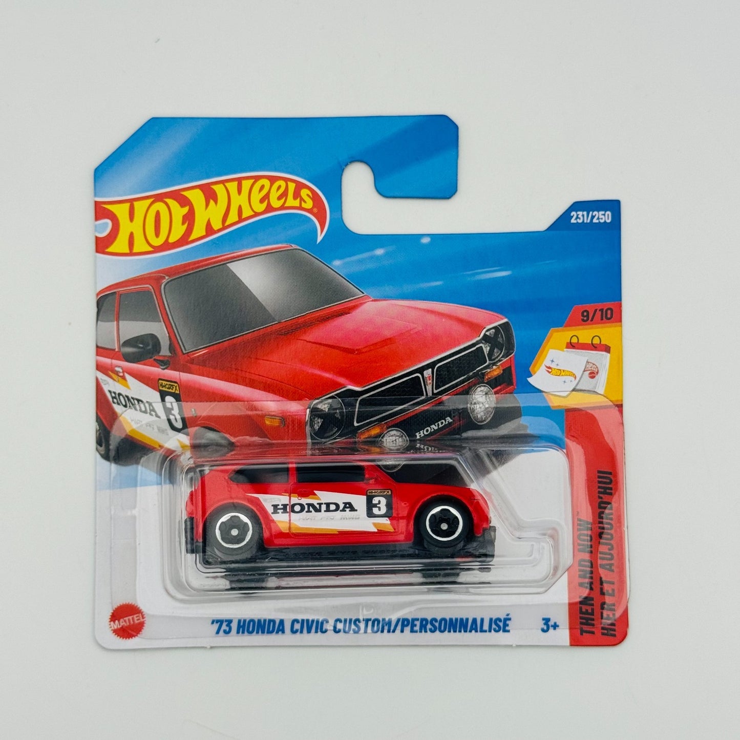 Hot Wheels - '73 HONDA CIVIC CUSTOM Then And Now 2025 - 1:64 Diecast