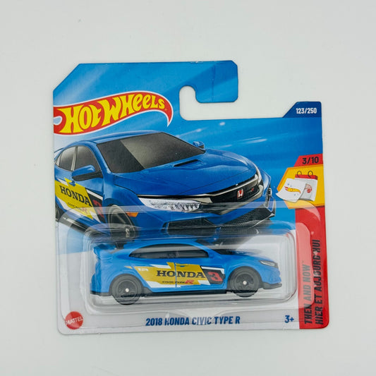 Hot Wheels - 2018 HONDA CIVIC TYPE R Then And Now 2025 - 1:64 Diecast