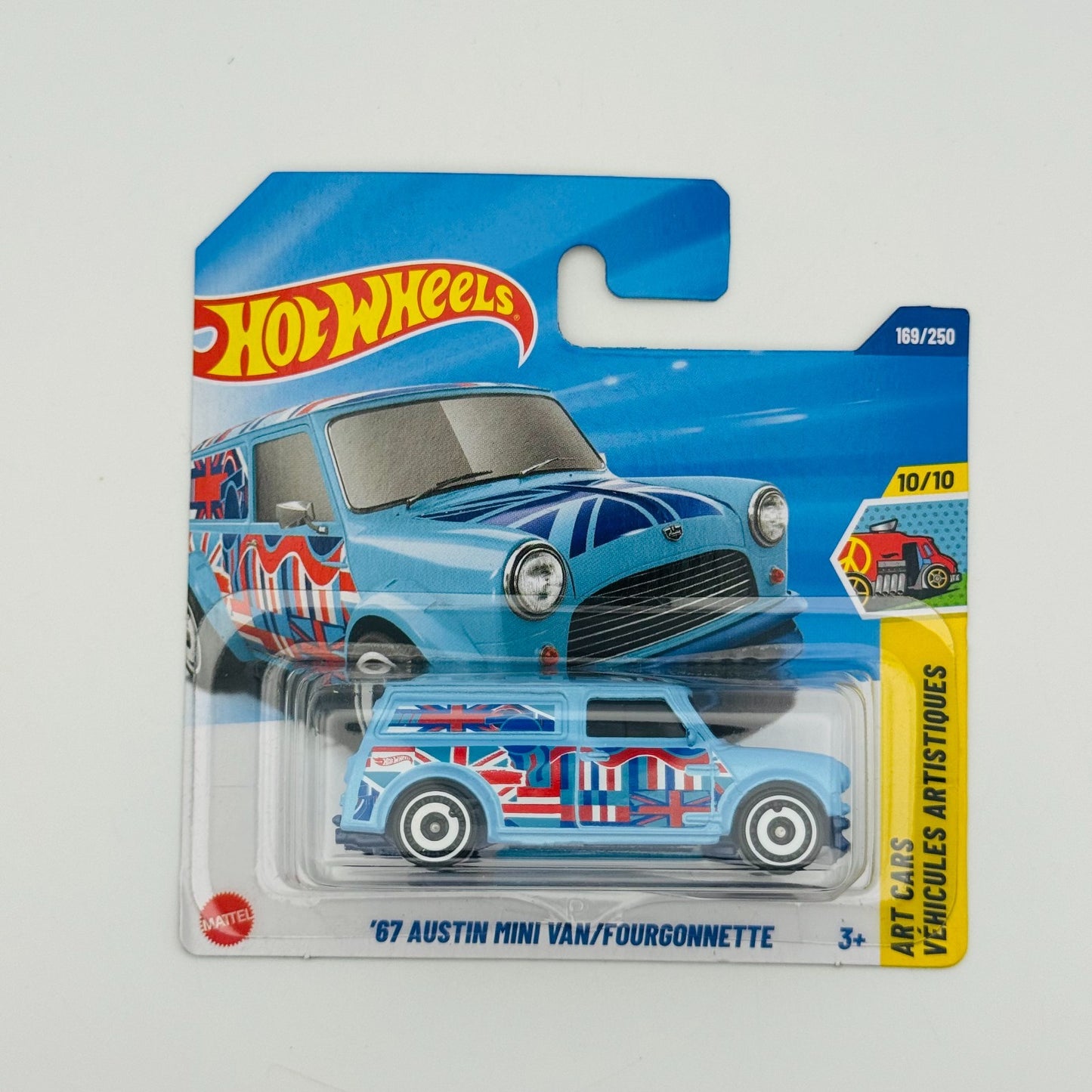 Hot Wheels - '67 AUSTIN MINI VAN Art Cars 2025 - 1:64 Diecast