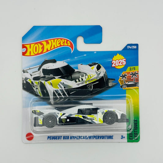 Hot Wheels - PEUGEOT 9X8 HYPERCAR Exotics 2025 - 1:64 Diecast