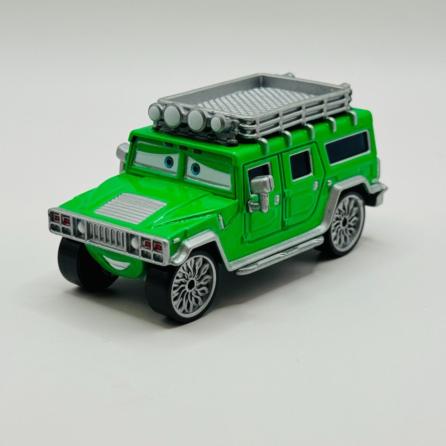 Disney Pixar Cars - TJ HUMMER "Tuff Guy" Plate 2007 - 1:55 Diecast