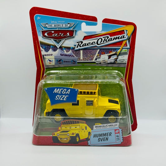 Disney Pixar Cars - HUMMER SVEN Mega Size Deluxe Race O Rama 2009 - 1:55 Diecast