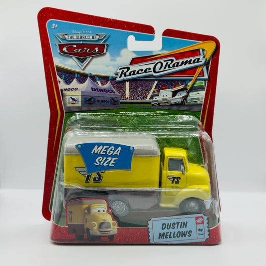 Disney Pixar Cars - DUSTIN MELLOWS Mega Size Race O Rama 2009 - 1:55 Diecast